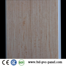 Panneau en PVC PVC plafond en PVC plafond en bois de Hotstamp 24cm 6.5mm en Inde